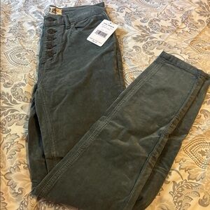 Free People Ribbed Jeans